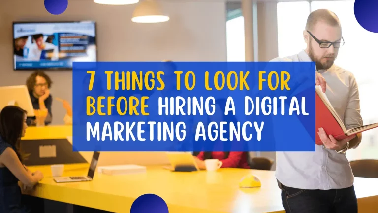 Hiring a Digital Marketing Agency