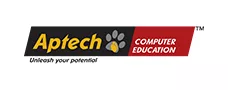 Logo of Aptech Computer Education, a client of Sariya IT digital marketing agency.